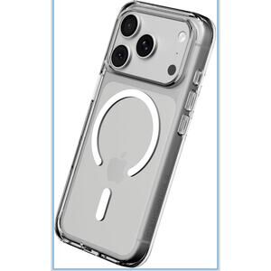 RhinoShield iPhone 17 Pro Clear Case AntiYellowing Superior Magnetic Shockproof